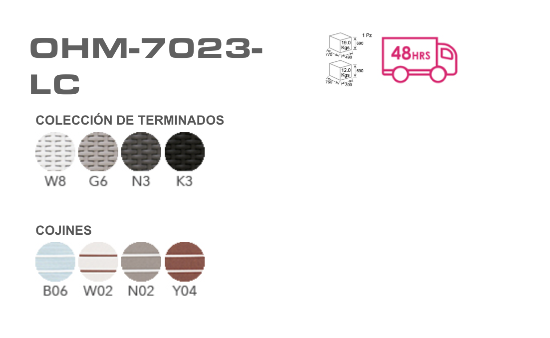 MAGNOLIA OHM-7023-LC